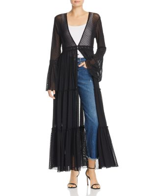 Band Of Gypsies Lucia Sheer Duster Jacket | Bloomingdale's