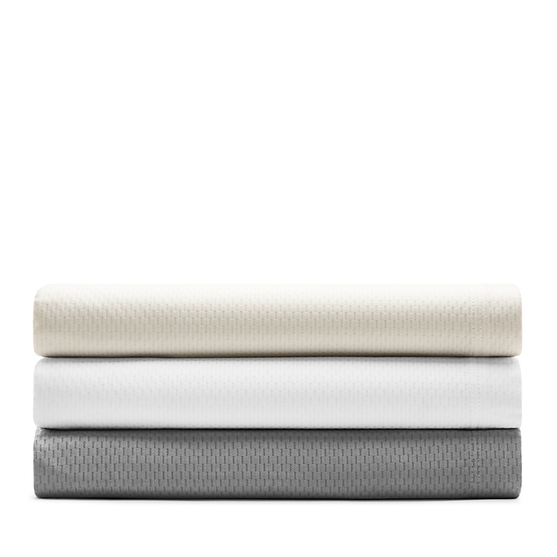 Sferra Perrio Coverlet, Full/queen In Ivory