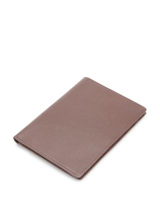 Leather RFID-Blocking Passport Case & Wallet