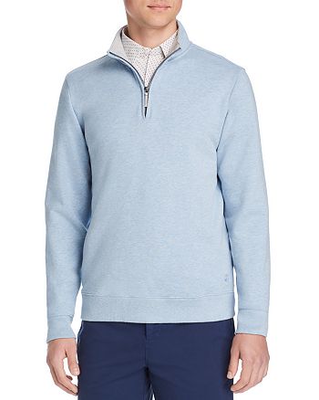 Brooks Brothers French Terry Half-Zip Sweatshirt | Bloomingdale's