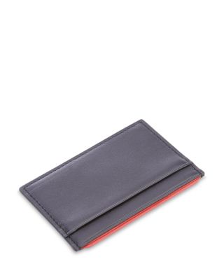 Leather RFID-Blocking Executive Slim Credit Card Case