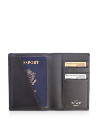 Leather RFID-Blocking Passport Case