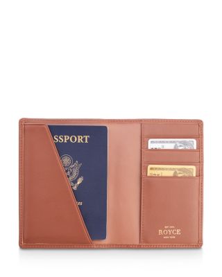 Leather RFID-Blocking Passport Case