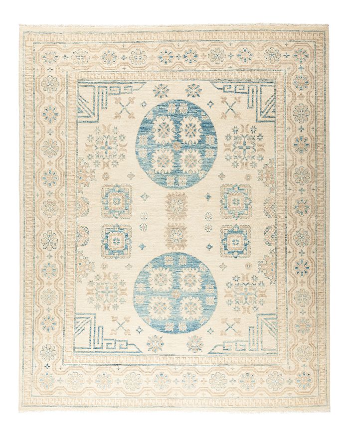 Bloomingdale's Solo Rugs Khotan Lunar Hand-knotted Area Rug, 8'1 X 10'1 In Beige