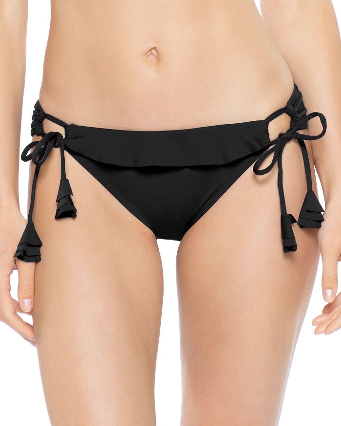 Becca socialite ruffle bikini hot sale top