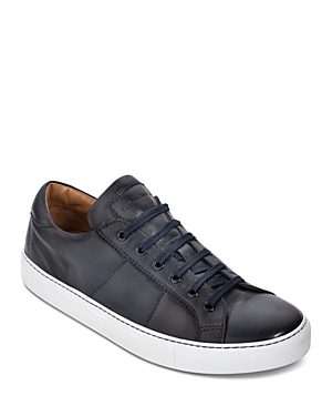 Shop To Boot New York Men's Colton Leather Low-top Sneakers In Blue