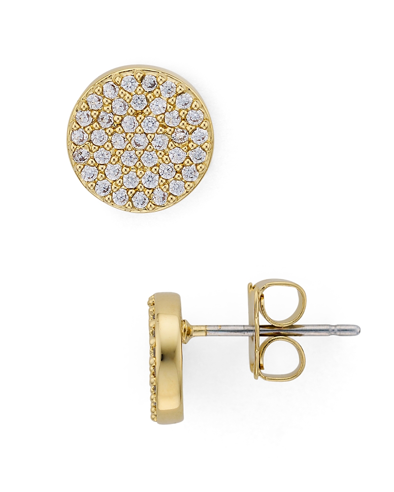 NADRI CIRCLE STUD EARRINGS AO13861GCZ