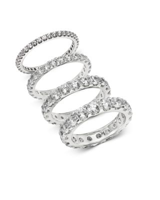 Bloomingdale's Fine Collection - Diamond Eternity Band in 14K White Gold