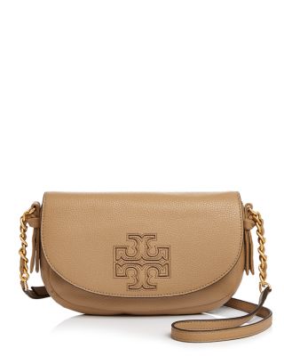 Tory burch harper store tote vintage camel