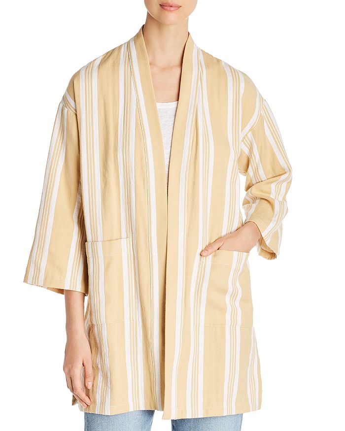 Eileen fisher organic cotton new arrivals kimono jacket