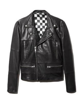 Deadwood Classic Leather Motorcycle Jacket Bloomingdale s