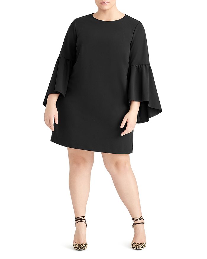 Rachel Roy Plus Bette Bell Sleeve Mini Dress | Bloomingdale's