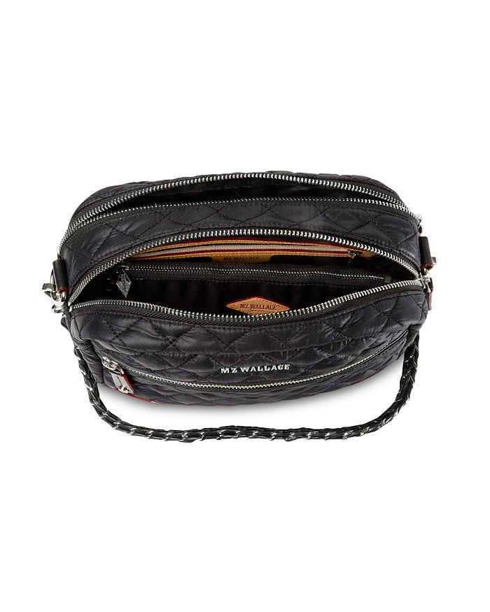 Mz Wallace Small Crosby Crossbody - Blue In Black | ModeSens