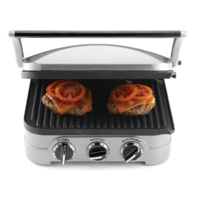 Cuisinart Brushed Stainless Steel Griddler