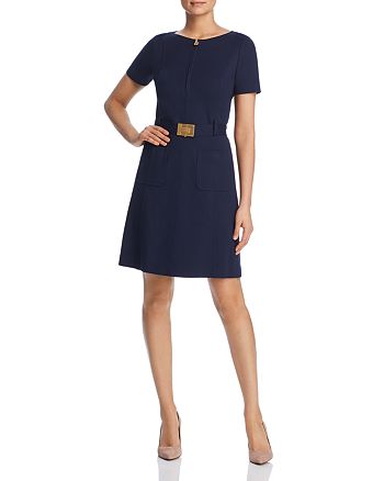 Tory Burch Belted A-Line Dress | Bloomingdale's