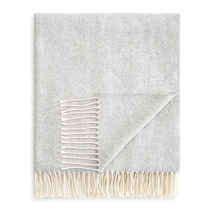 Lands Downunder Landsdown Under Herringbone Cotton Blend Throw Back to results - Bloomingdale's