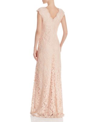 pale pink lace dress