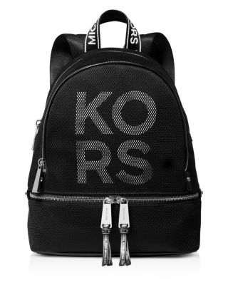 michael kors rhea backpack black