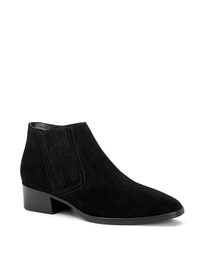 Aquatalia Women's Fiore Weatherproof Suede Booties | Bloomingdale's