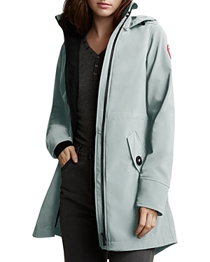 Canada Goose Avery Water Resistant Hooded Softshell Jacket In Fog