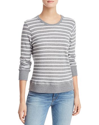 Enza Costa Striped Sweater | Bloomingdale's