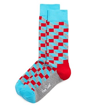 Happy Socks Filled Optic Socks - 100% Exclusive (843154108648 Men) photo