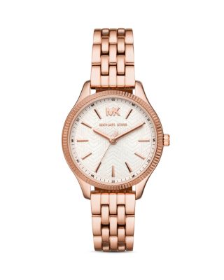 michael kors rose gold bracelet watch