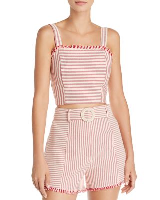 The Aqua Stripe Marley Top-AS main image 1