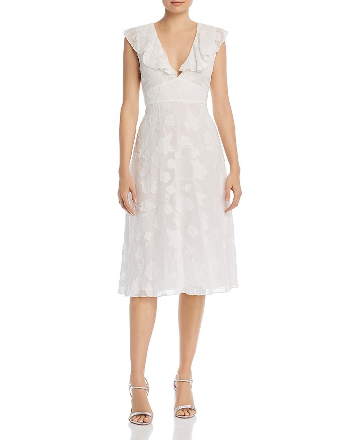 JOIE ADELLA FLORAL EMBROIDERED DRESS,19-1-004911-DR01773
