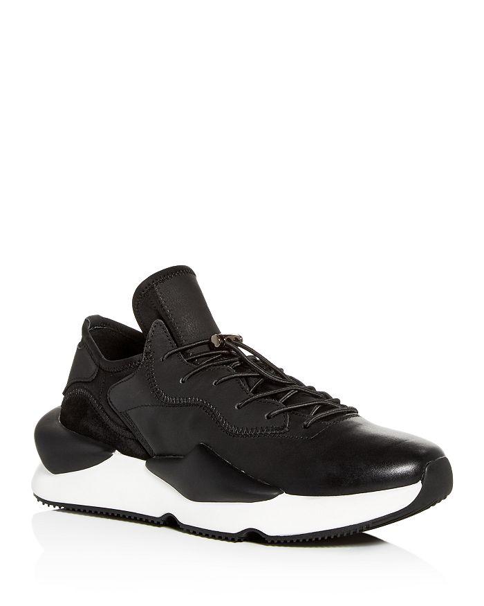 KARL LAGERFELD MEN'S LEATHER LOW-TOP trainers,LF9S8418