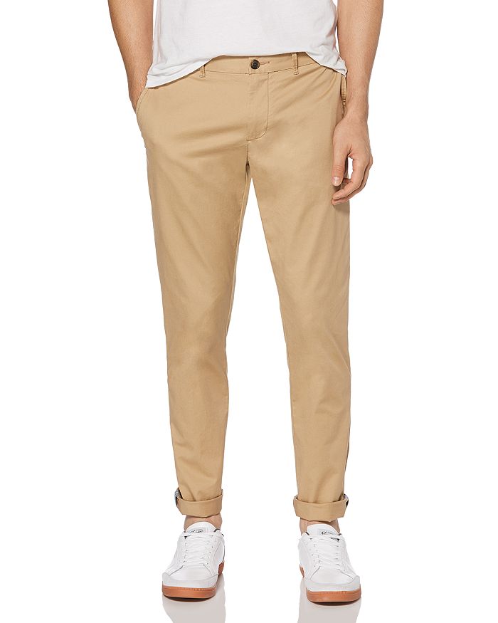 Original Penguin Premium Basic Stretch Cotton Chino Pants In Kelp