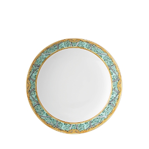 Versace Rosenthal La Scala Del Palazzo Verde Rim Soup Plate In Green