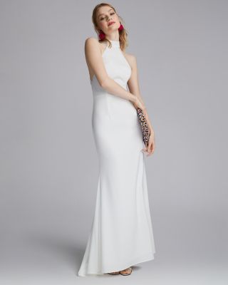 sachin and babi light blue dress Jarlo Cecily Strap-Back Gown - 100% Exclusive