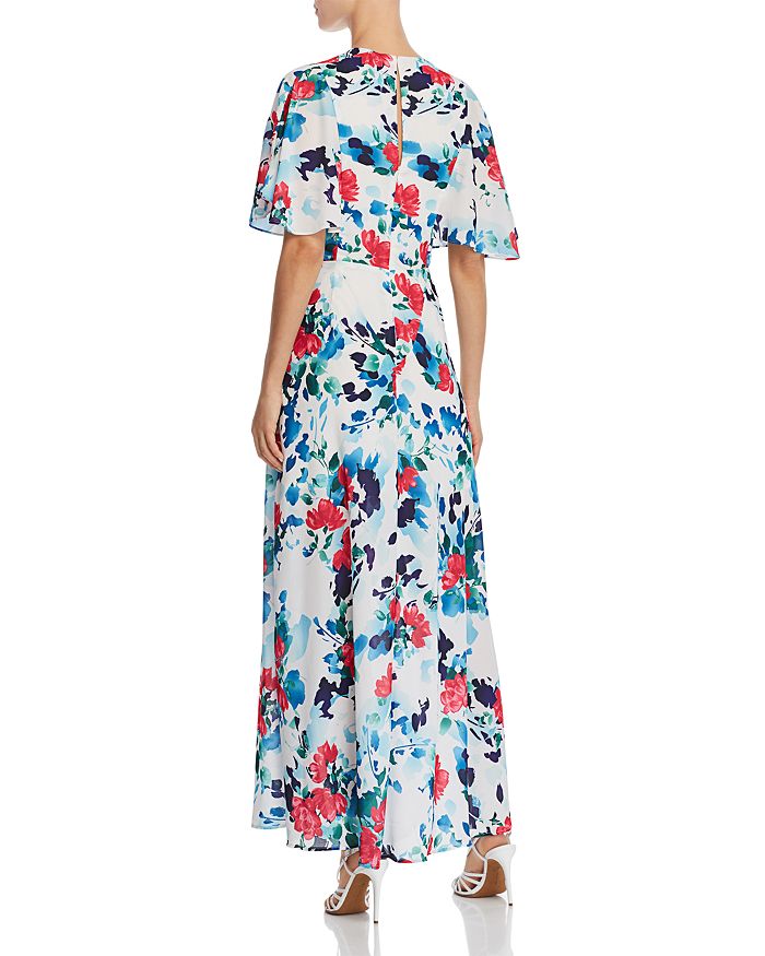 Adelyn Rae Somers Button Front Maxi Dress In White Multi | ModeSens