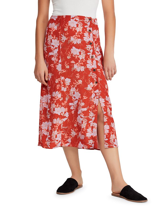 Retro love midi best sale skirt free people