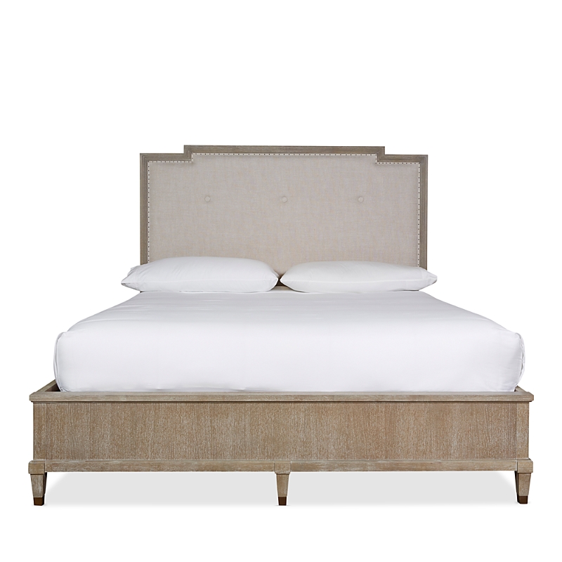 Bloomingdale's Leo King Bed In Wood
