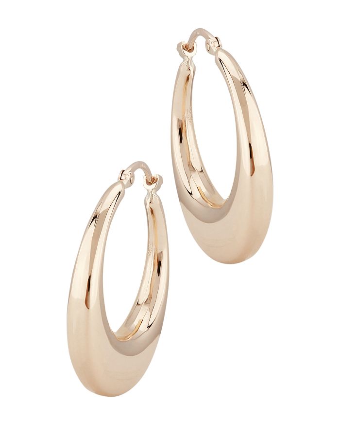Bloomingdale's Hoop Earrings in 14K Rose Gold - 100% Exclusive ...