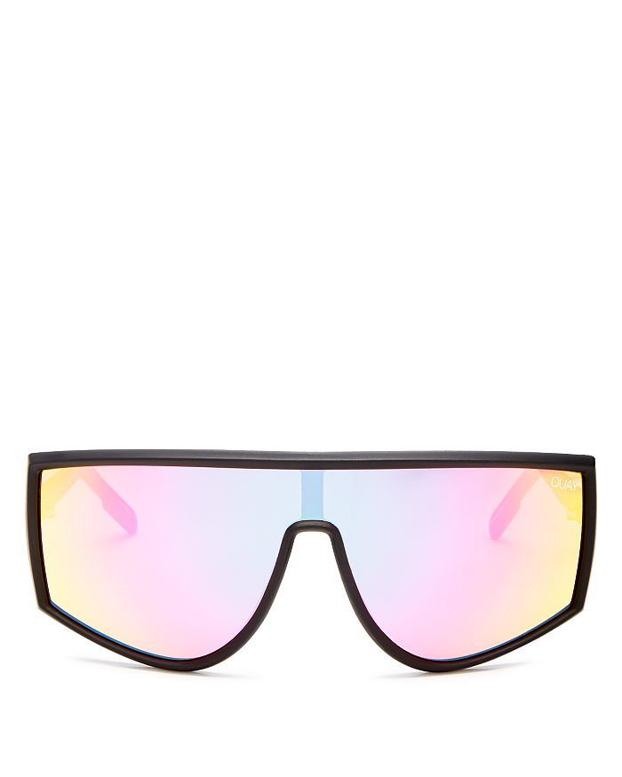 Quay Women s Cosmic Mirrored Shield Sunglasses 148mm Bloomingdale s