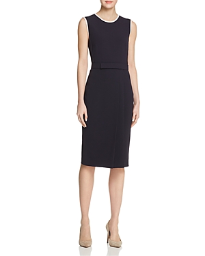 MAX MARA FARAD BELTED SHEATH DRESS,122620990000020
