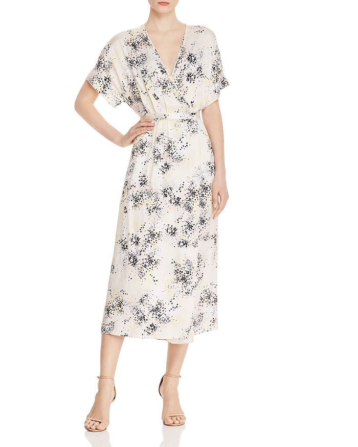 Equipment Tavine Silk Maxi Wrap Dress Bloomingdale s