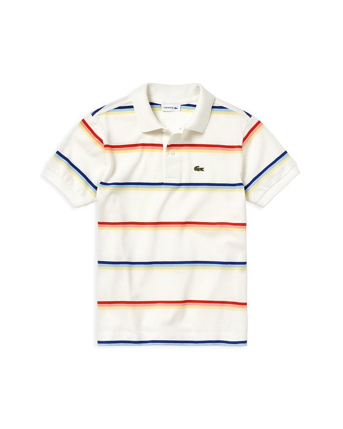 Lacoste Boys' Striped Polo Shirt - Little Kid, Big Kid | Bloomingdale's