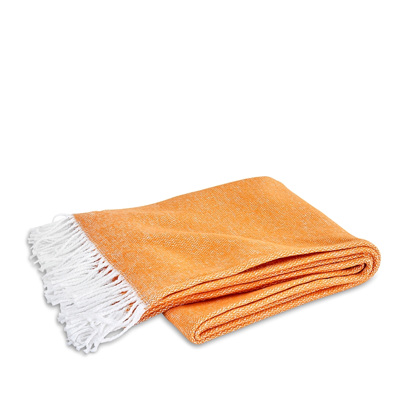 Matouk Pezzo Fringe Throw Blanket