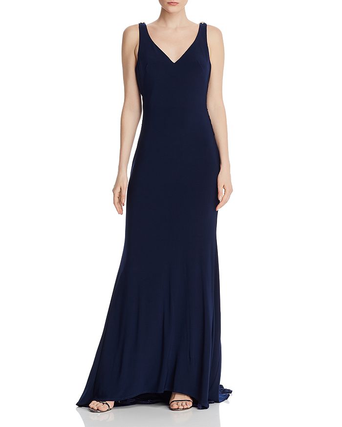 MAC DUGGAL EMBELLISHED JERSEY GOWN,2050