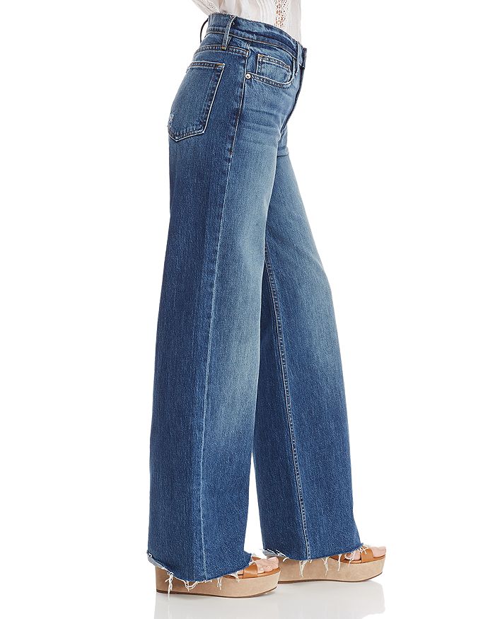 Frame Heritage California Wide-Leg Jeans In Coldwater In Blue Denim ...