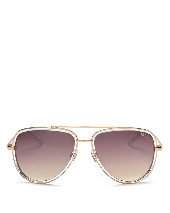 Quay Women s QUAY x JLO All In Mirrored Aviator Sunglasses 56mm