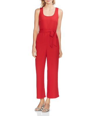 vince camuto red jumpsuit