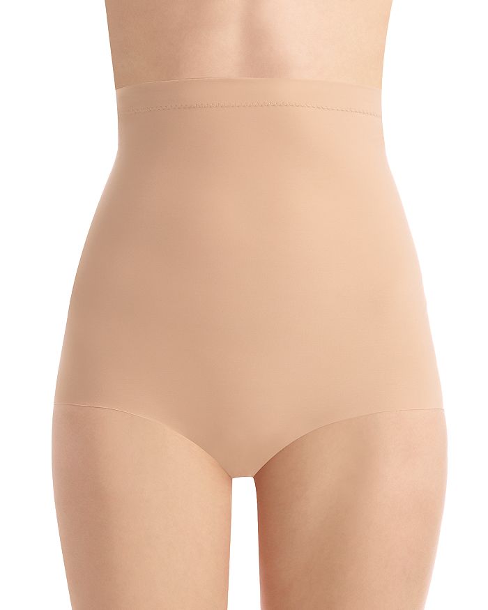 Commando Classic Control High-waisted Briefs In Beige