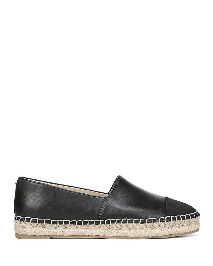 SAM EDELMAN WOMEN'S KRISSY LEATHER ESPADRILLE FLATS