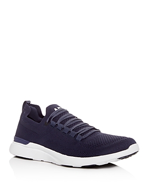 Apl Athletic Propulsion Labs Techloom Wave Hybrid Running Shoe In Navy