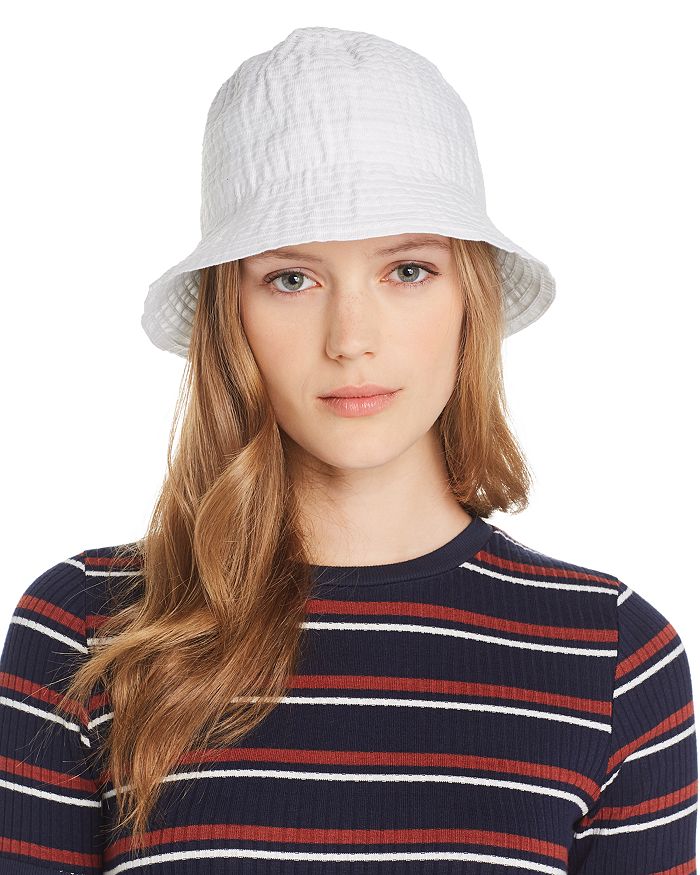 Aqua Ribbon Bucket Hat - 100% Exclusive In White | ModeSens